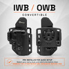 GRITR OMNI IWB/OWB Ambidextrous Kydex Holster Fits CZ Shadow 2 Compact/Carry