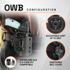 GRITR OMNI IWB/OWB Ambidextrous Kydex Holster Fits CZ Shadow 2 Compact/Carry