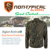 DRAKE Men's Non-Typical Lightweight SWT OG Treestand Half Zip Pullover w/ Scent Control (DNT0054-032)