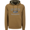 DRAKE Men's Three End Field Khaki Classic Hoodie (DS0132-FDK)