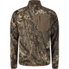 DRAKE Men's Non-Typical Lightweight SWT Mossy Oak Original Break Up Half Zip Pullover (DNT0054-054)