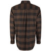 DRAKE Men's Autumn Brown XL Check Plaid Flannel Shirt (DS1070-BXL)