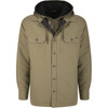 DRAKE Men's Campfire Gadwall Brown Flannel Hoodie (DS1078-GDB)