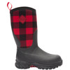 MUCK BOOT COMPANY Kid's Rugged II Black/Buffalo Plaid Boots (RG2-6PLD-RED)