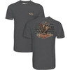 DRAKE Men's Blackout Lab Flag Graphite Heather T-Shirt (DT9878-GPH)