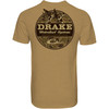 DRAKE Men's Old School Circle Honey Mustard T-Shirt (DT9525-HYM)