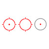 HOLOSUN Red Multi-Reticle Enclosed Solar Reflex Sight (EPS-CORE-RD-MRS)