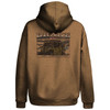 DRAKE Mud Cart Golden Pecan Dark Heather Hoodie (DS1656)