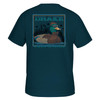 DRAKE Mallard Bow Tie T SS Orion Blue Shirt (DT0294-ORN)