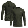 DRAKE Men's Graphic Logo Deep Depths Dark Heather Solid Hoodie (DT8900-DDD)