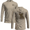 DRAKE Men's Chocolate Lab Graphic Turtle Dove Hoodie (DT8920)
