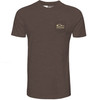 DRAKE Men's Old School Bar Chocolate Brown T-Shirt (DT9275-CBR)