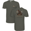 DRAKE Men's Standing Black Lab Deep Depths Dark Heather T-Shirt (DT9654-DDD)