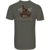 DRAKE Men's Standing Black Lab Deep Depths Dark Heather T-Shirt (DT9654-DDD)