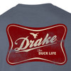 DRAKE Men's Drake Life Flint Stone Long Sleeve T-Shirt (DT9808-FNS)