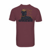 DRAKE Men's Lab Lounging Tawny Port T-Shirt (DT9816-TWP)