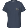 DRAKE Men's Back Cap Mallard Spellbound T-Shirt (DT9831-SPB)