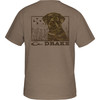 DRAKE Men's Chocolate Lab Savanna Tan T-Shirt (DT9844-STH)