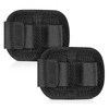 SAVIOR EQUIPMENT 2-Slot 12Ga Obsidian Black Shell Card Holder with Hook Backing Panel (MP-TNS-12G-TWO-2P-BK)