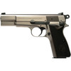 TISAS Regent BR9 9x19mm 4.67in 2x15rd Nickel Wood Grips Semi-Automatic Pistol (12500026)