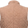 OUTBACK TRADING Women's Wilona Water Resistant Quilted Warm Western Tan Outdoor Vest (29640-TAN)