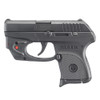 RUGER LCP 380 Auto 2.75in 6rd Blue Pistol with Red Laser (3752)