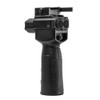 NCSTAR Vertical Grip with Strobe Flashlight and Green Laser (VAQVGFLGV2)