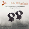 Talley Aluminum 30mm Kimber 84 Low Black Base/Ring (738749)