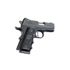 HOGUE Colt Officer Black Rubber Grip with Finger Grooves (43000)