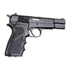 HOGUE Browning Hi-Power Rubber with Finger Grooves Black Grip (09000)