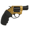 CHARTER ARMS Goldfinger 38 Special 2in 5rd Gold-Tone Black Revolver (53890)