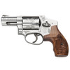 S&W 640 357 Mag,38 Special +P 2.1in 5rd Matte Silver Revolver with Engraving (150784)