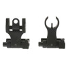 TROY 45 Degree Offset Black HK Front and Round Rear BattleSight Set (SSIG-45S-HRBT-00)