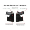 GALCO Pocket Protector S&W J Frame Ambidextrous Leather Pocket Holster (PRO158B)