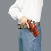 GALCO Dual Action Outdoorsman Taurus Judge 3in with 2.5in Cylinder Right Hand Leather Belt Holster (DAO196)