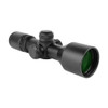 AIM SPORTS 3-9x40mm Compact Dual-Illuminated P4 Sniper Reticle Scope (JTD3940G)