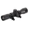 AIM SPORTS Tactical 4x32mm Compact Mil-Dot Reticle Riflescope With Rings (JTM432B)