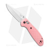 BENCHMADE Griptilian 2.91in Pink Drop-Point Knife (556-PNK-S30V)