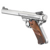 RUGER Mark IV Competition 22LR 6.88in 10rd Satin Stainless Rimfire Pistol (40112)