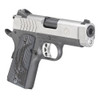 RUGER SR1911 Officer Style 9mm 3.6in 7rd Stainless Centerfire Pistol (6758)