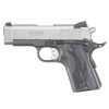 RUGER SR1911 Officer Style 9mm 3.6in 7rd Stainless Centerfire Pistol (6758)