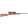 SAVAGE AXIS II XP Hardwood 270 Win 22in 4rd Centerfire Rifle with Bushnell 3-9x40mm Scope (22555)