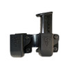 COMP-TAC Twin Belt Clip Mag OWB Kydex Sig 229 .40, 320 9/40, M&P 9/40 Black LSC Magazine Pouch (C62312000LBKN)