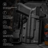 GRITR OWB Kydex Right Hand Holster Fits Glock 17 w/ Streamlight TLR-1