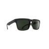 SPY Helm Soft Matte Black/Happy Gray Green Polar Sunglasses (673015973864)