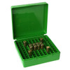 MTM CASE-GARD P-100 Series 100rd Green Medium Handgun Ammo Box (P100310)