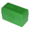 MTM CASE-GARD R-50 Series 50rd Green Small Rifle Ammo Box (RS5010)