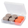 WALKER'S Silicon Orange/Flat Dark Earth 3-Pack Putty Ear Plug (GWP-SILPLG-OFDE)