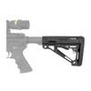 HOGUE AR15/M16 OverMolded Collapsible Mil-Spec Buttstock (15040)