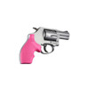 HOGUE S&W J Frame Round Butt Pink Bantam Style Grip (61007)